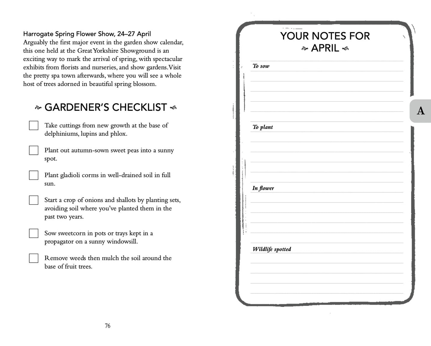 Gardener’s Almanac 2025: A month-by-month guide for gardening enthusiasts (Na...