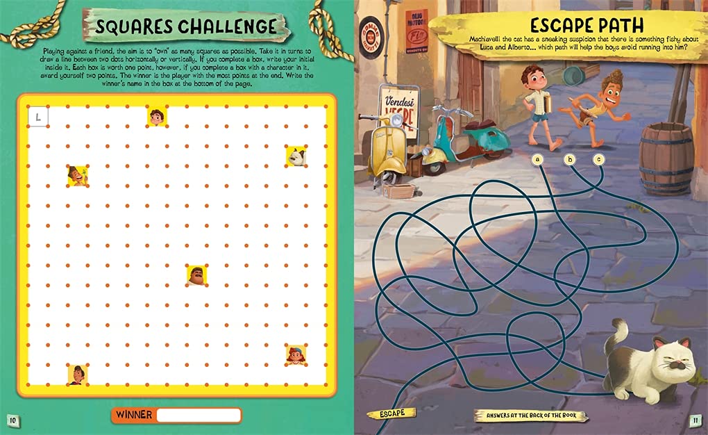 Disney Pixar Luca: 1001 Stickers (From the Movie)