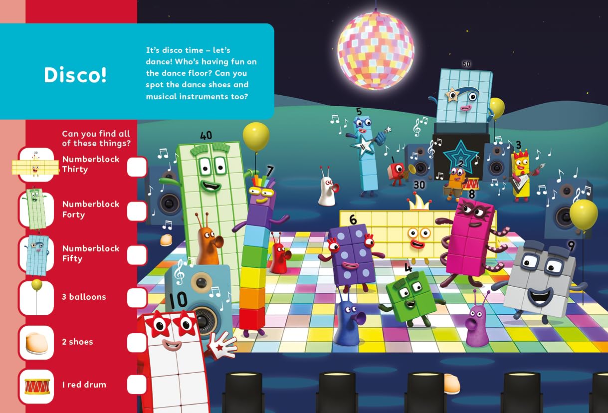 Numberblocks Hide and Seek: A Search and Find Activity Book for Fans of the N...