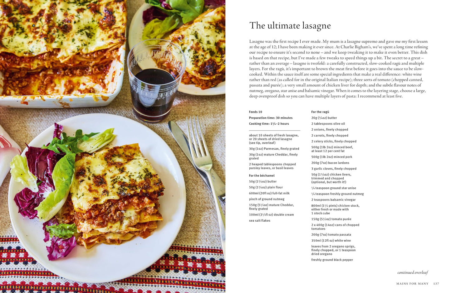 Supper with Charlie Bigham: Favourite food for family & friends