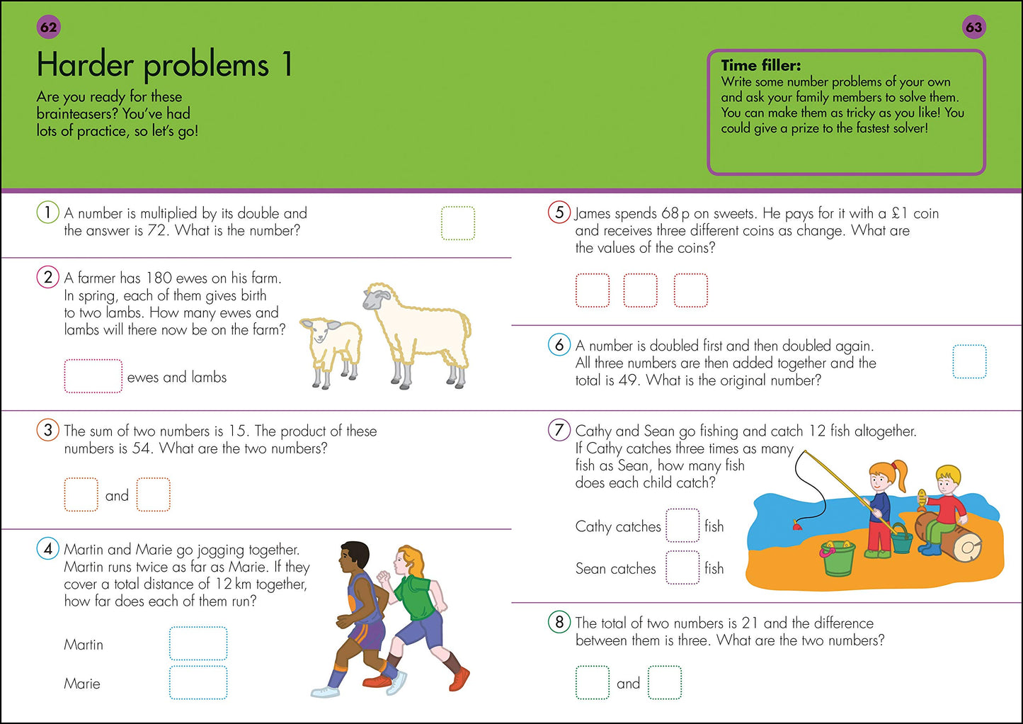 10 Minutes A Day Problem Solving, Ages 7-9 (Key Stage 2): Supports the Nation...