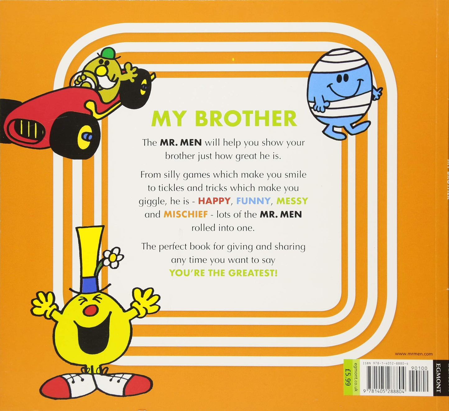 Mr Men: My Brother (Mr. Men and Little Miss Picture Books)