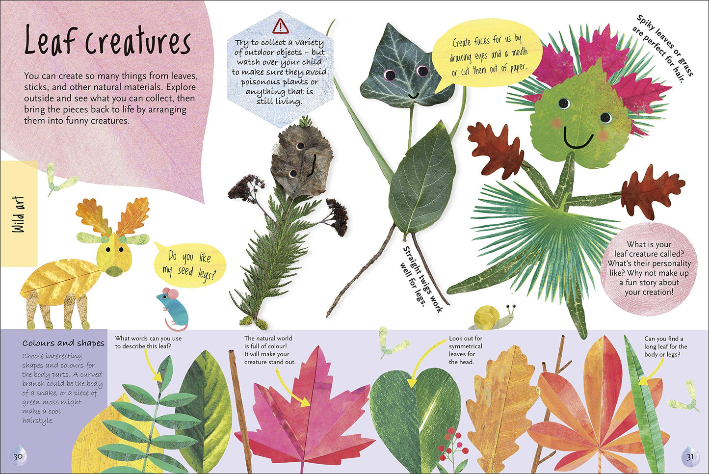 The Nature Adventure Book: 40 activities to do outdoors (Activity)