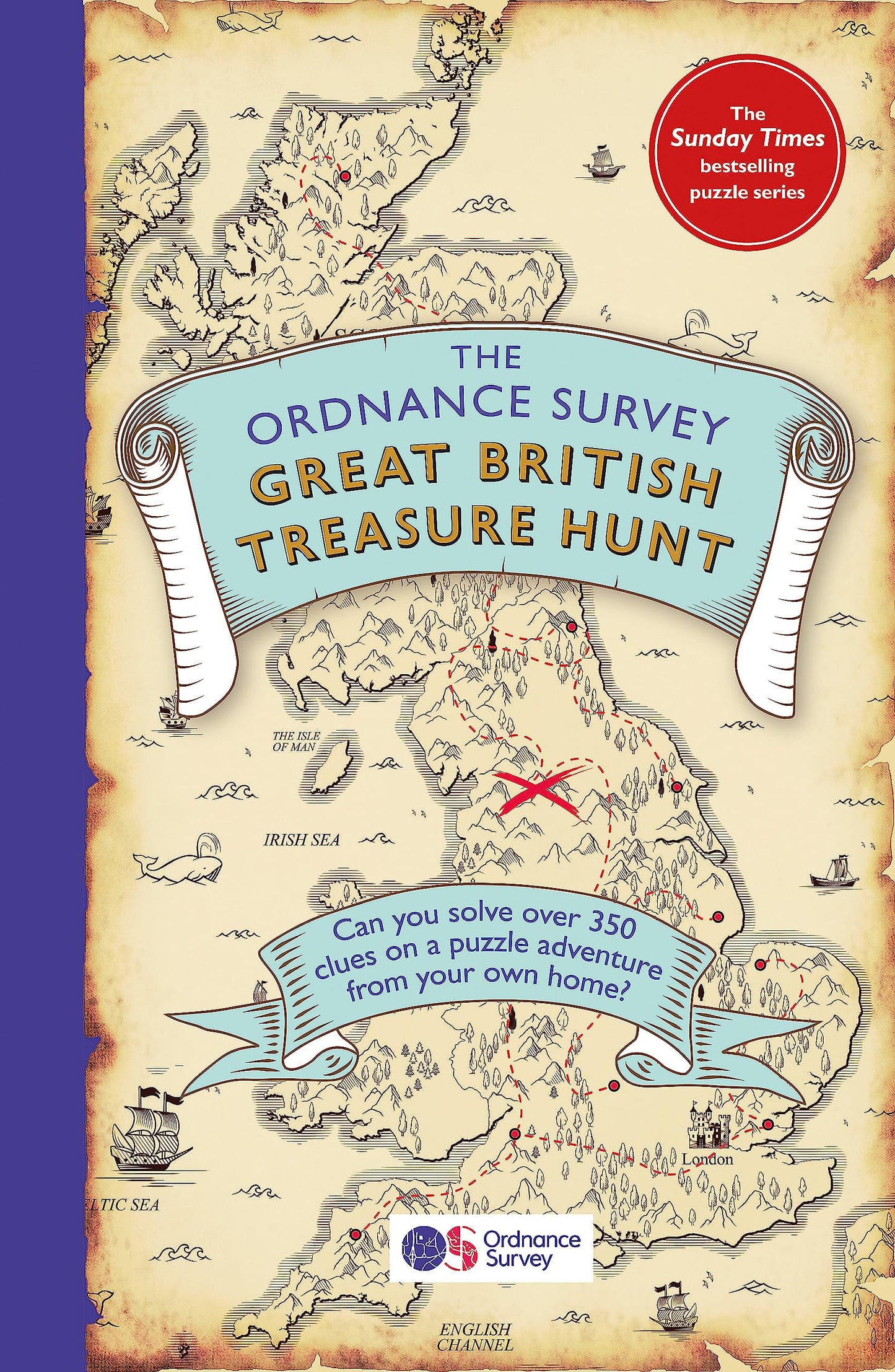 The Ordnance Survey Great British Treasure Hunt: Can you solve over 350 clues on a puzzle adventure from your own home?
