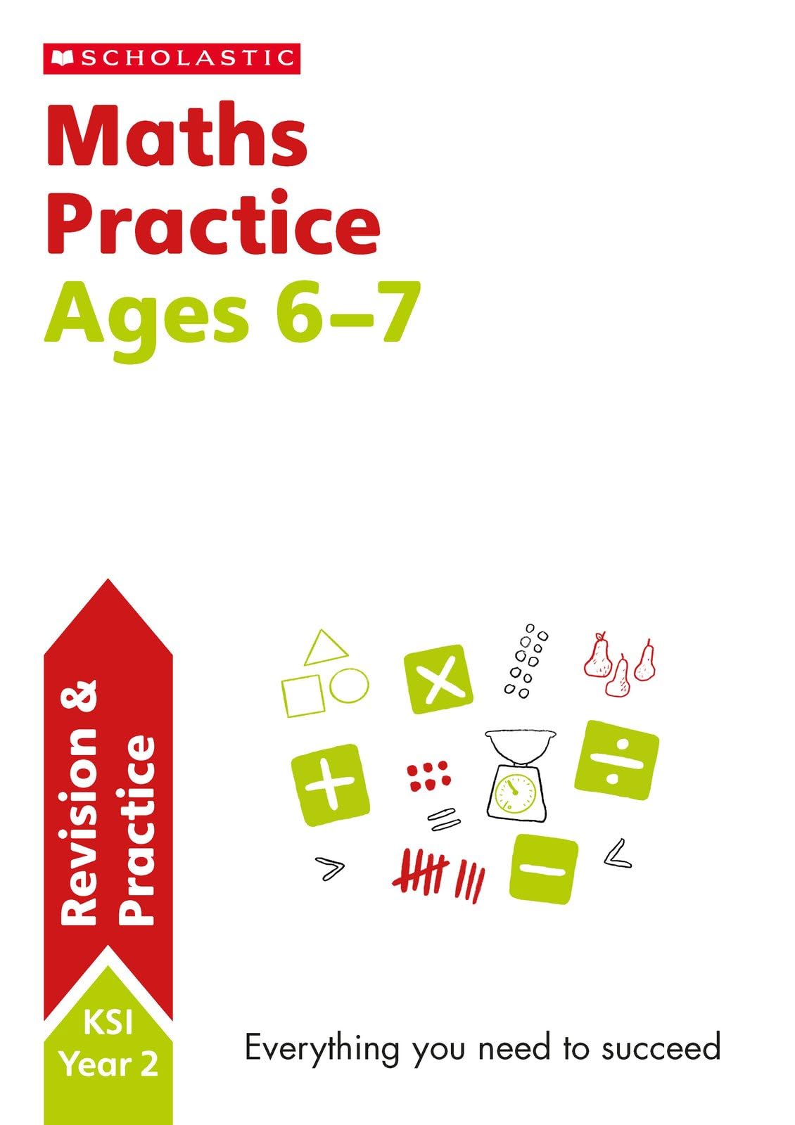 Maths practice book for ages 6-7 (Year 2). Perfect for Home Learning. (100 Practice Activities)