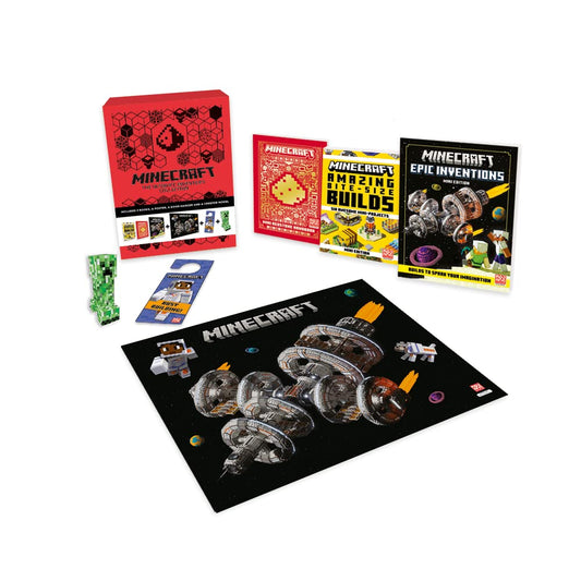 MINECRAFT THE ULTIMATE INVENTOR’S COLLECTION GIFT BOX: Official illustrated children’s book collection, the perfect present for kids into gaming aged 6, 7, 8, 9 and 10!