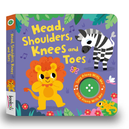 Heads, Shoulders, Knees and Toes Musical Book | Sing Along Book | Sound Books...
