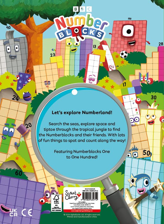 Numberblocks Hide and Seek: A Search and Find Activity Book for Fans of the N...