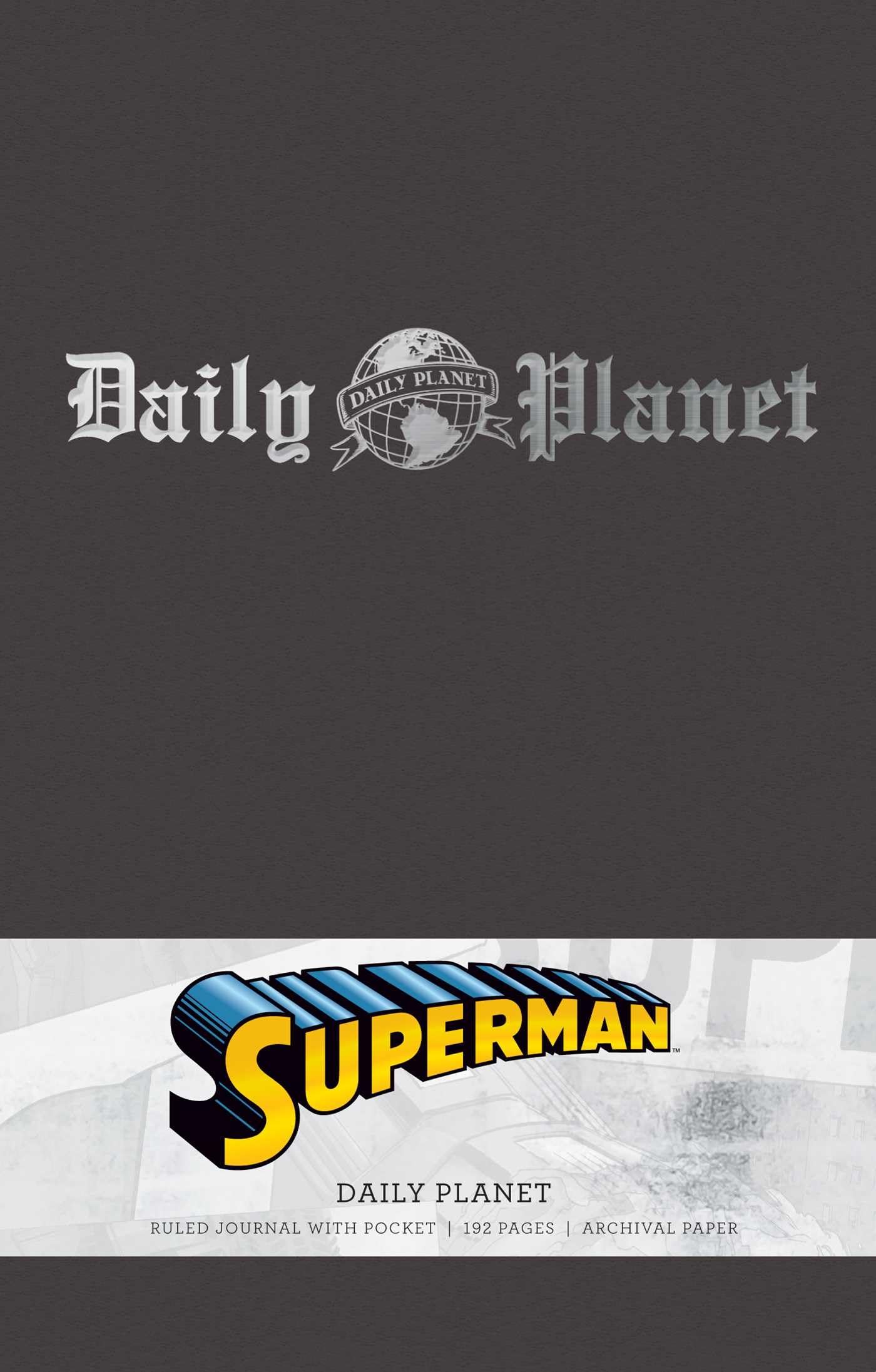 Superman: Daily Planet Hardcover Ruled Journal (Comics)