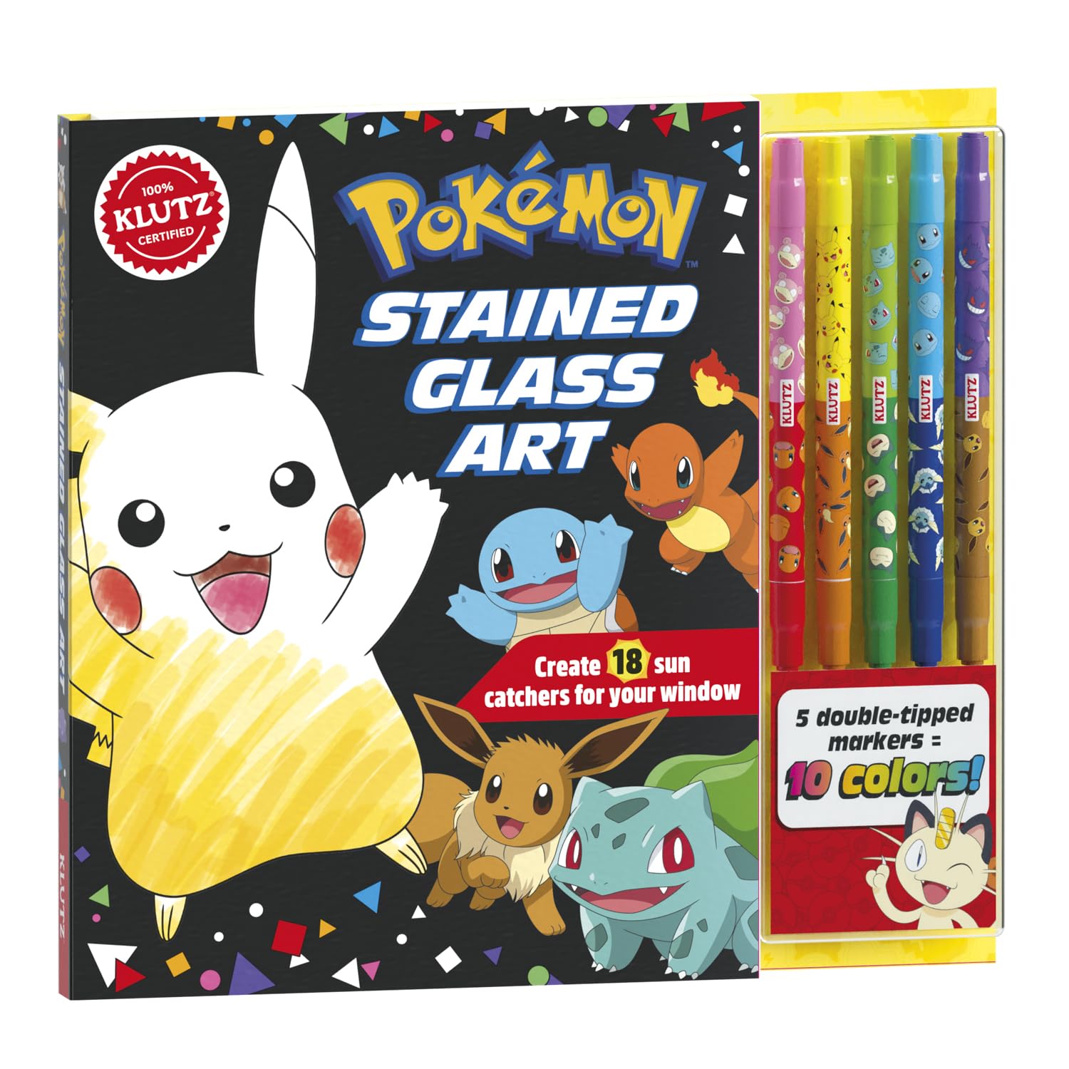 Klutz Pokemon Stained Glass