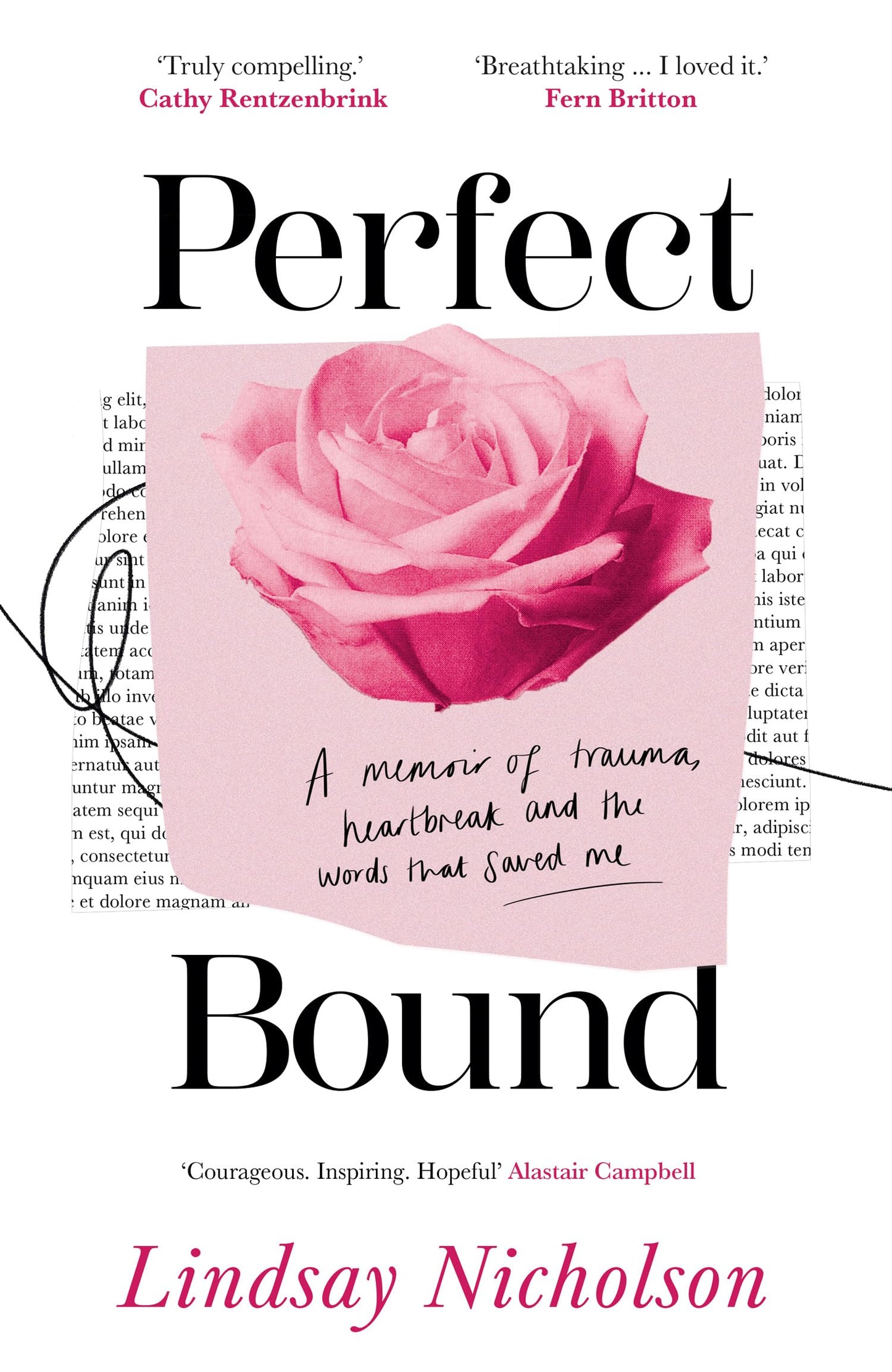 Perfect Bound: A new 2024 memoir of trauma, heartbreak and recovery
