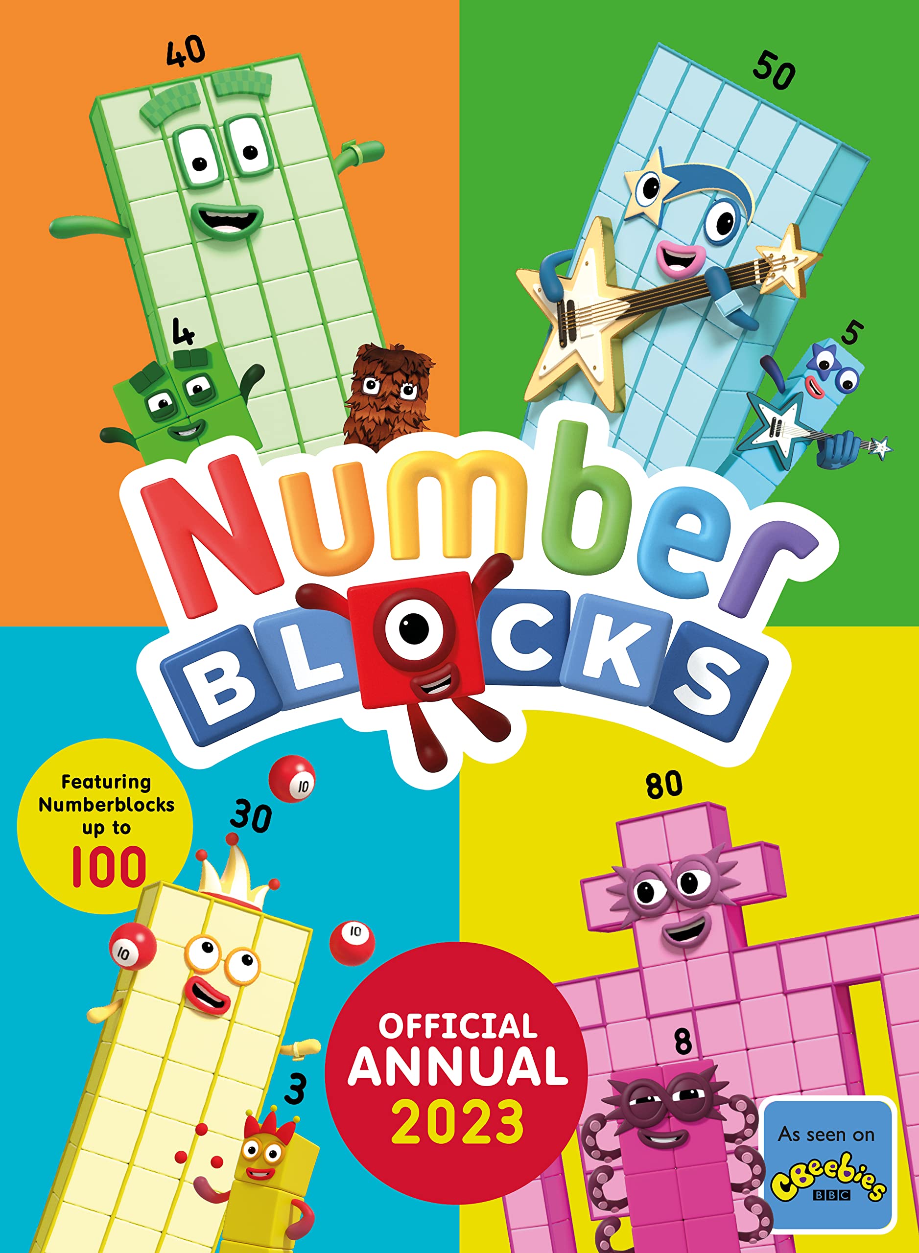Numberblocks Official Annual 2023 - Kids Activity Book, Maths Puzzles & Games for Preschool Ages 3-6 Years (Numberblocks Annuals): 4