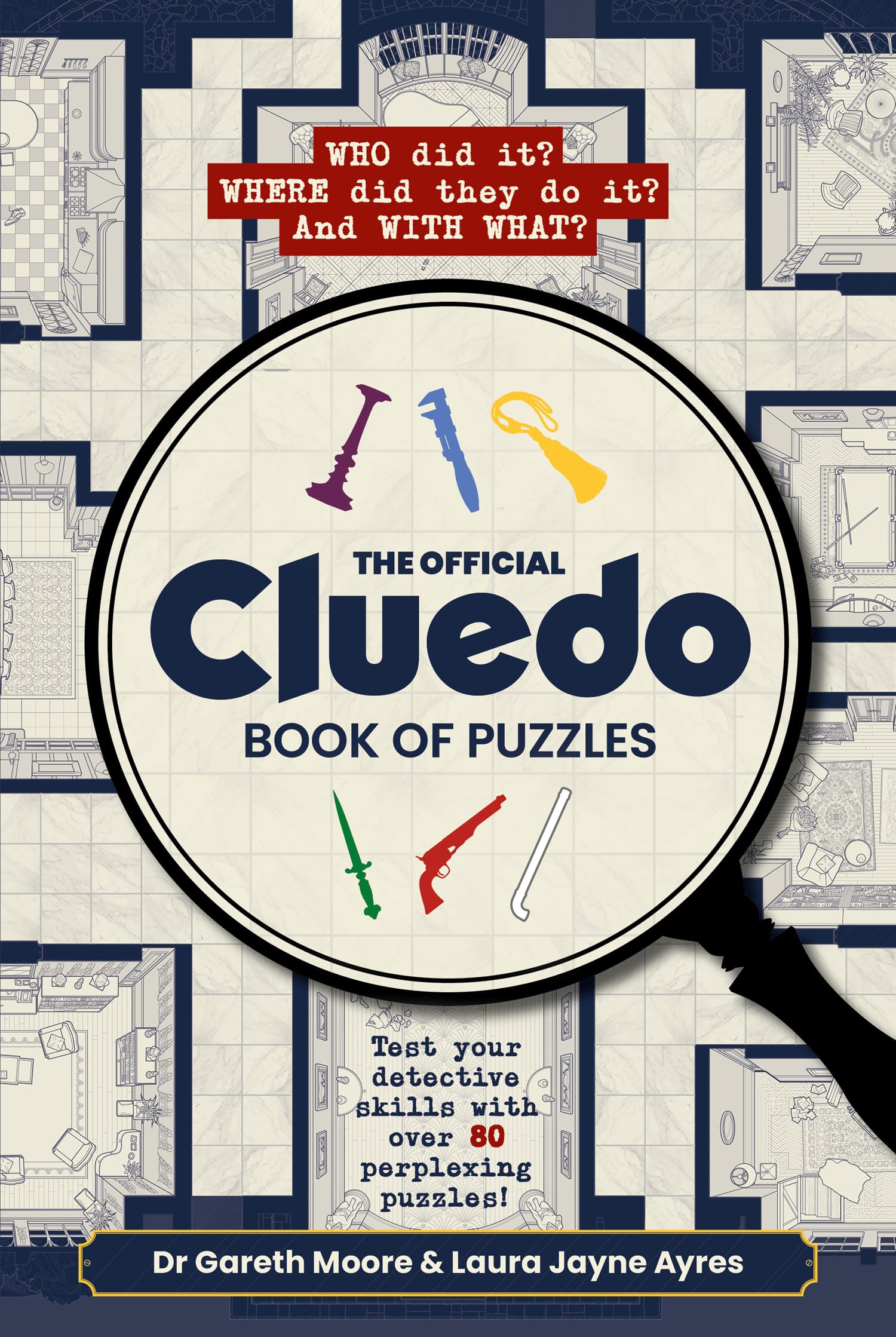 Cluedo Book of Puzzles: NEW for 2025 the official gift book for fans of the classic, iconic murder mystery game. The perfect gift for Christmas!