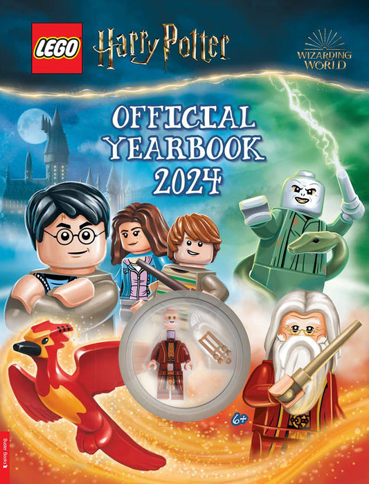 LEGO® Harry Potter™: Official Yearbook 2024 (with Albus Dumbledore™ minifigure) (LEGO® Minifigure Activity)